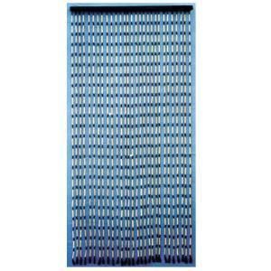 6412   Vanilla Wood Beaded Door Curtain  