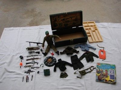 ALL ORIGINAL G.I. JOE LABELED CLOTHES PLUS ALL THE ACCESSORIES AS SEEN 