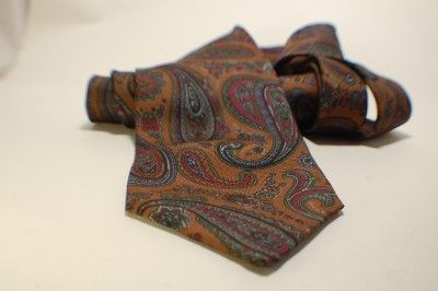 VINTAGE FRANCESCON TIE 3   amazing paisley 3 1/2  