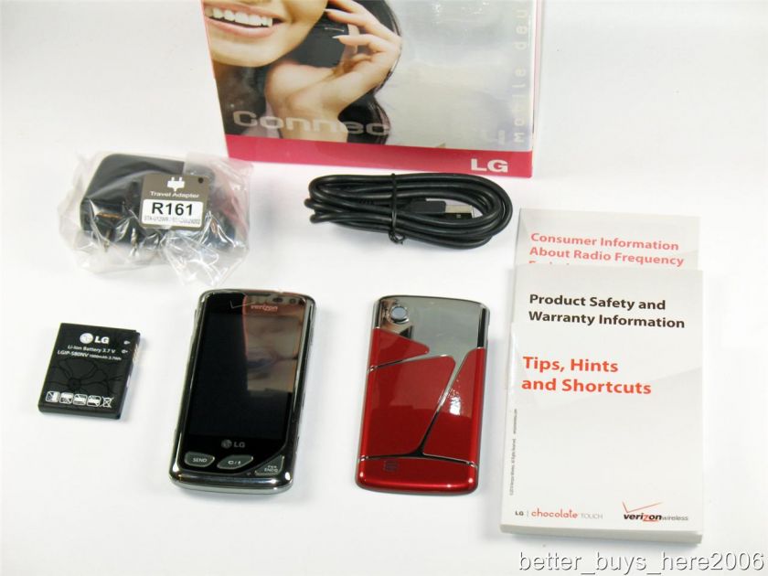 this is a new lg vx8575 chocolate touch cell phone the phone you see 