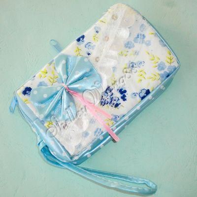 Cute Coin Change Purse Bag Wallet with Bow Lace Flowers  