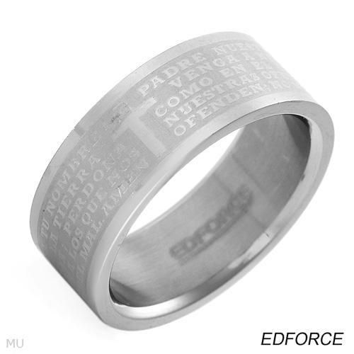 EDFORCE Ring Stainless steel. New.  