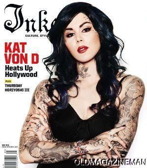 INKED magazine KAT VON D May 2011 Natasha Kai Rio Lund  