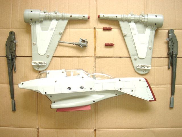 STAR WARS ARC 170 FIGHTER HUGE VEHICLE TOTALLY UNPAINTED PROTOTYPE 