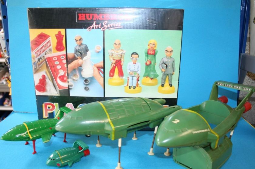 Vintage THUNDERBIRDS 1960s Thund 2 and parts + MIB SET  