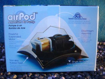 NEW AIR POD 20 GALLON AQUARIUM AIR PUMP FISH TANK APP2  