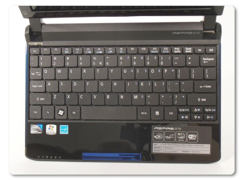 Acer Netbook + Windows 7 and Warranty Laptop Computer; WiFi; Webcam 