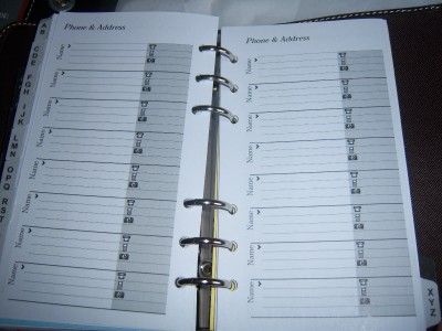 Black Leather Agenda/Planner,Undated MSRP$75  