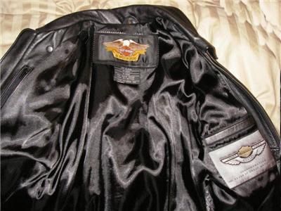 Harley Davidson Leather Jacket 100th Anniversary Large & Medium Both 