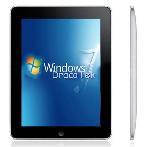 Capacitive touch Atom N455 Windows 7 Tablet pc with CAMERA 2G RAM 