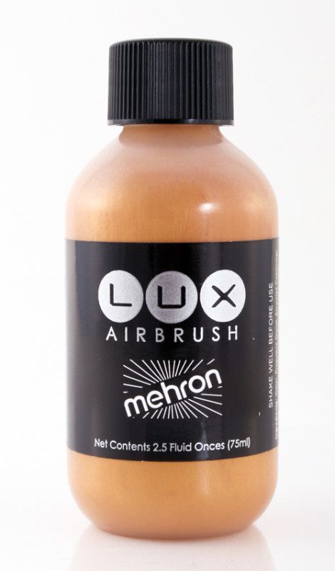 Mehron Lux Airbrush Makeup Face Body Paint 2 oz Gold  