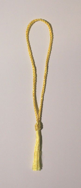 TASSEL 100 FLAG GOLD RAYON FLOSS BOOKMARK TASSELS  