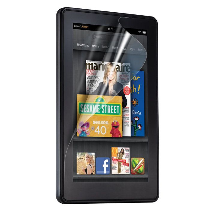 Anti Glare Screen Cover for Kindle Fire from Brookstone  