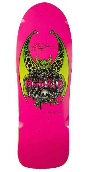 Madrid Beau Brown PROSTYLE Skateboard Deck PINK  