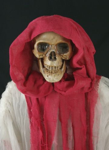 Hanging Red Riding Reaper Prop Halloween Decoration NEW  