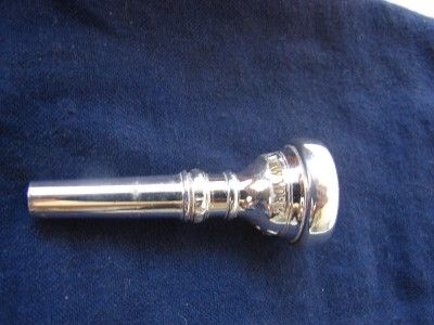   BACH 1920S 7C MOUTHPIECE. THE MOUTHPIECE WAS RECENTLY REPLATED