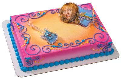 HANNAH MONTANA CAKE KIT LIP GLOSS MILEY CYRUS  