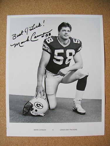 c1986 Green Bay Packers Team Issue Photo Mark Cannon  