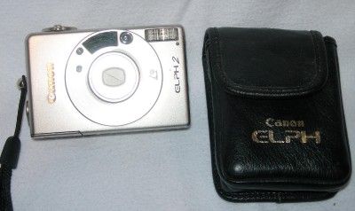 Canon Elph 2 Zoom 23 46 with case NICE Camera  