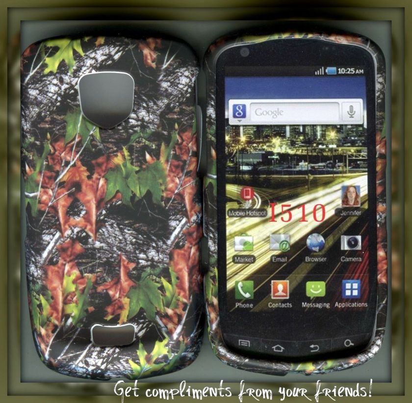   Charge i510 Verizon phone cover rigid case cover case camo leaves