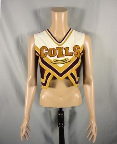 EUREKA WORN COILS CHEERLEADING UNIFORM (SIZE SMALL)  