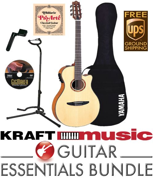 Yamaha NTX900FM Classical GUITAR ESSENTIALS Bundle NTX 086792931029 