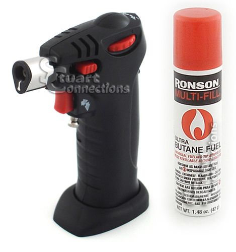 NEW Orka Commercial Kitchen Micro Torch w Butane Refill  