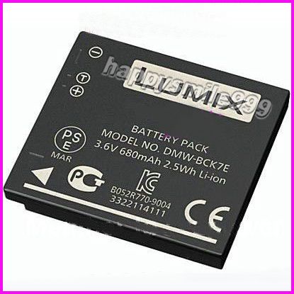 NEW DMW BCK7E Battery For Panasonic Lumix DMC Series  