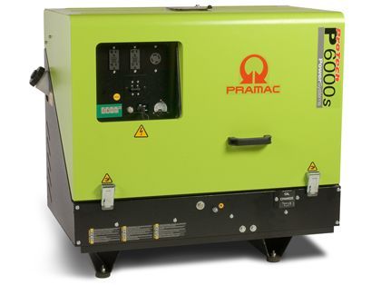 PRAMAC DIESEL GENERATOR P6000 YANMAR ELECTRIC START  