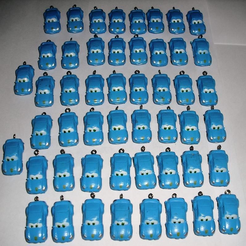 50 X Disney Cars Sally Figures Pendant Charms Pixar  