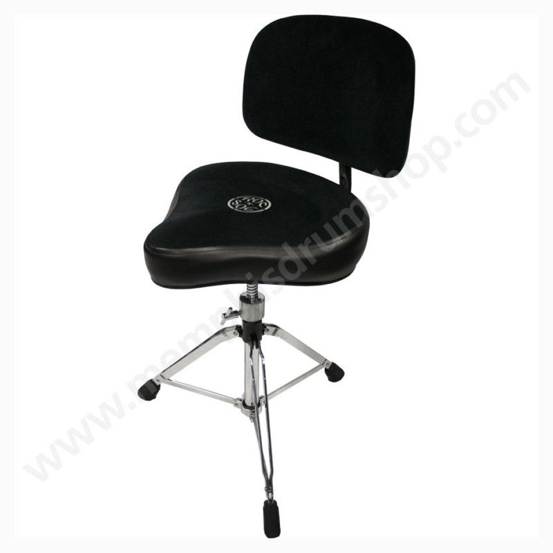 Roc N Soc Manual Spindle Hugger Drum Throne w/ Backrest  