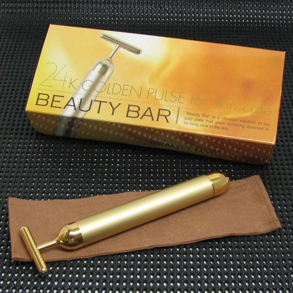 BEAUTY BAR 24K GOLD ELECTRIC FACIAL EQUIPMENT ROLLER  