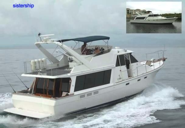   PILOTHOUSE MOTORYACHT 4550/4588 BAYLINER Diesels Loaded 