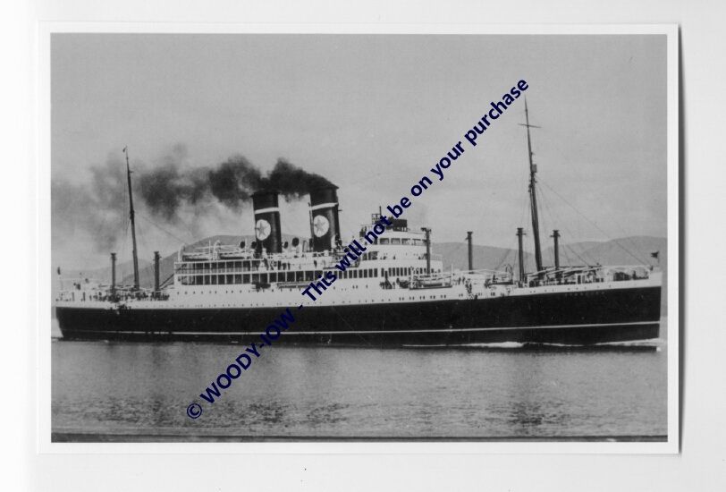 rp7506   Blue Star Liner   Arandora , built 1927  photo 6x4  