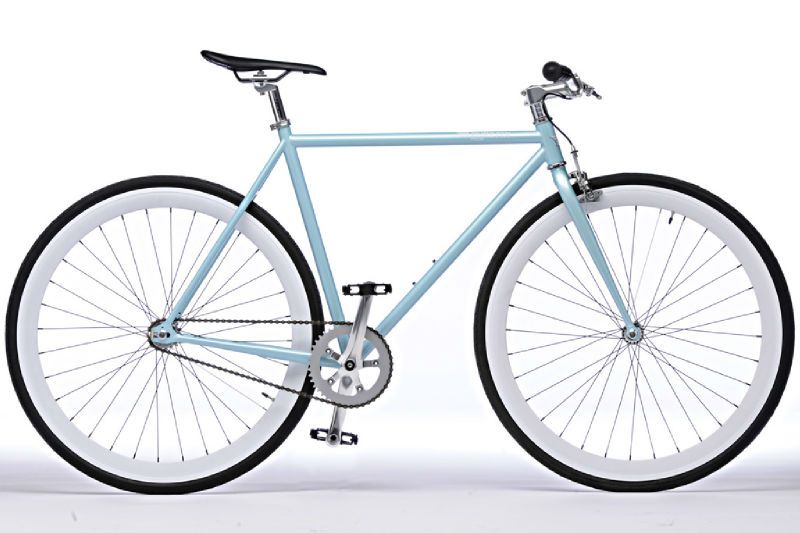 Pure Fix Cycles Fixed Gear Fixie Bike Bicycle Gray Orange wheel The 