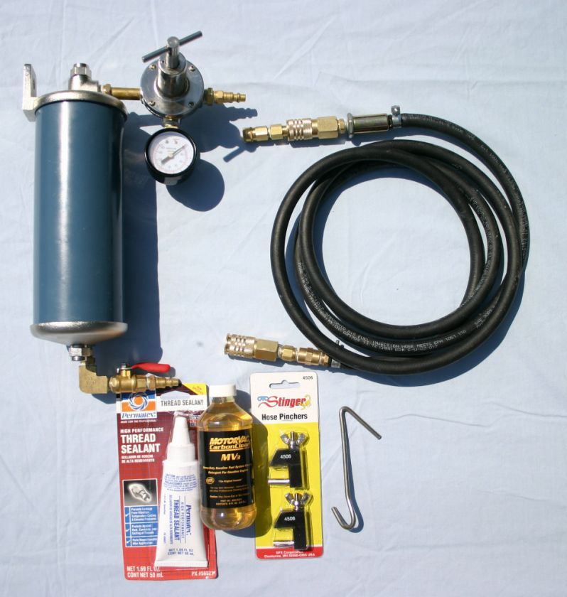 FUEL INJECTION CLEANER KIT ON VEHICLE GAS AND DIESEL PAYS FOR ITSELF 