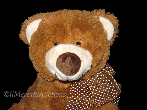 GANZ FORRESTER Plush Reddish Brown TEDDY BEAR Stuffed Animal Toy 9 