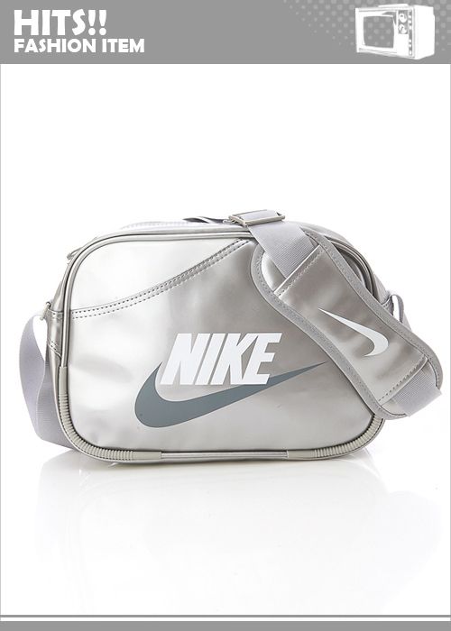 BN Nike PU 364 Female Small Shoulder Messenger Bag Silver  