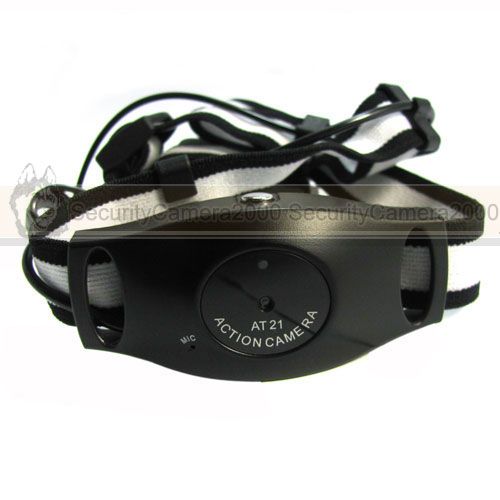 Headset Shape Helmet Belt Video Camera for Sport  