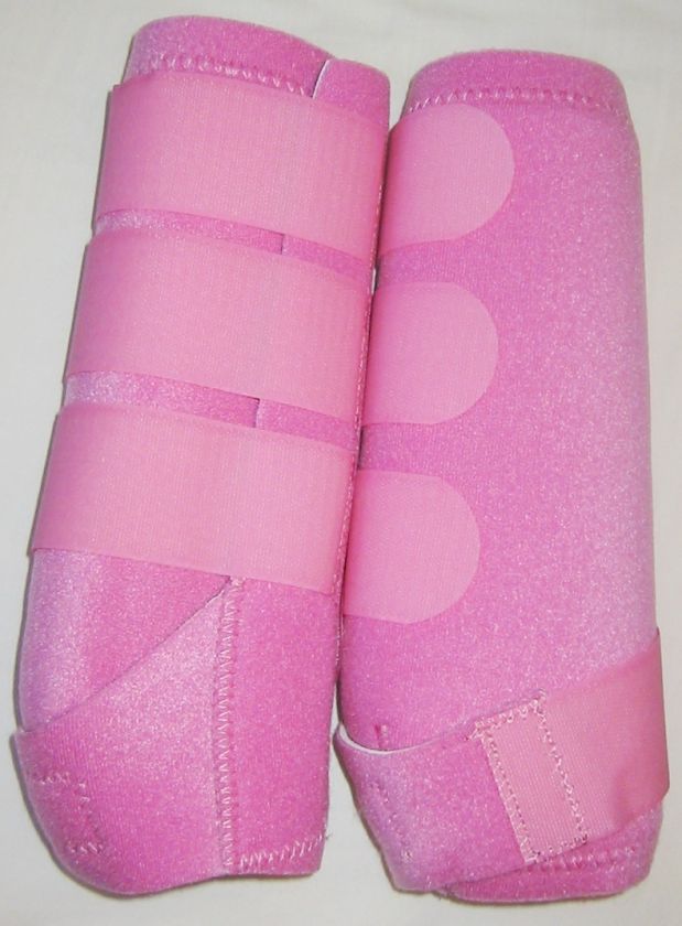   Racing Sport Medicine Boots Neoprine Horse Leg Wraps (MEDIUM)  