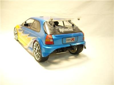 This is an HPI Racing Mini Nitro RS4 4 wheel drive, 2 speed, nitro 