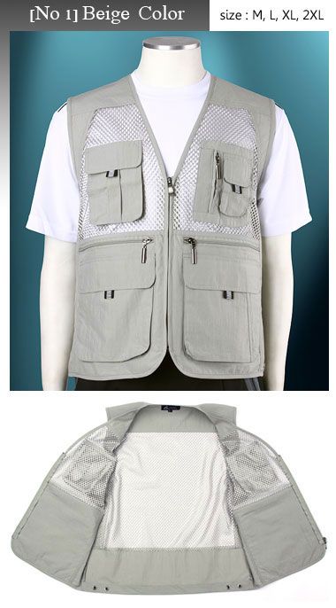   Mesh Vest   Fishing, Climbing, Hunting, Various work Mesh Vests  