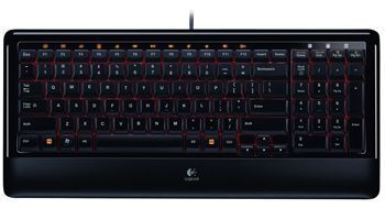 Logitech K300 Compact USB Keyboard w/Backlit Illuminated Media Keys 