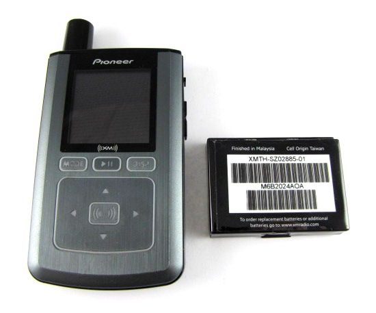 PIONEER PORTABLE XM SATELLITE RADIO GEX INN02 AS IS  