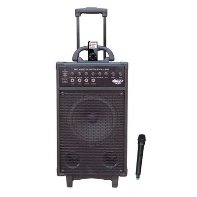   PWMA930i 600 Watt VHF Wireless Portable PA System Echo with iPod Dock