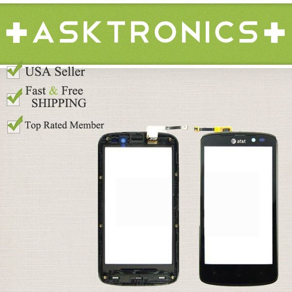 LG Nitro HD 4G P930 Glass Touch Screen Digitizer Housing Replacement 