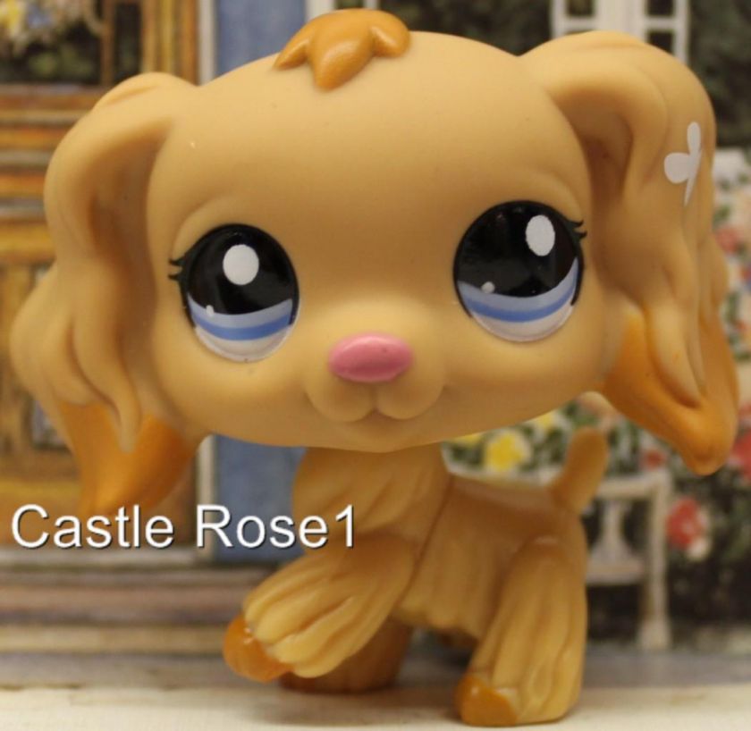 LITTLEST PET SHOP•✿•COCKER SPANIEL PUPPY DOG #1716•✿•NEW 