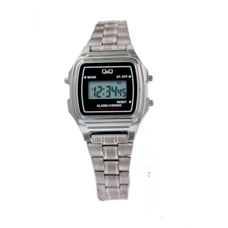 LLA1 301Y Womens Metal Band Alarm LCD Digital  