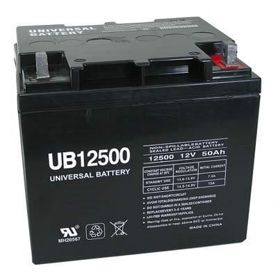 12V 50Ah SLA Mobility Scooter Battery UB12500 For Suntech Regent 