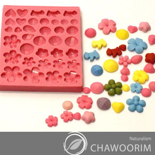   Flowers 32pcs Decorating Silicone molds Deco mold Cake Toppers  